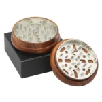 Konkaver Holzgrinder 68 mm, 2-teilig – Ansicht 2