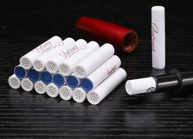 9mm Aktivkohlefilter mit Keramikkappen, 10 Stück
