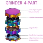 Achteck-Diamantgrinder 56 mm – Ansicht 3