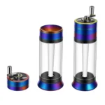 Handkurbel-Grinder 60 mm, 4-teilig, mit Acryl-Konus – Ansicht 4
