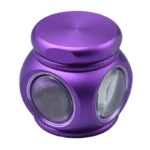 Totenkopf-Roulette-Grinder, 4-teilig, Zinklegierung – Ansicht 6