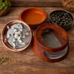 Vasen-Grinder 63 mm, 4-teilig, Trommelform – Ansicht 4
