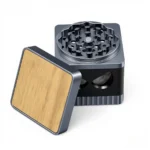 Walnuss-Aluminiumgrinder 55 mm, 4-teilig, Teufelsauge – Ansicht 4