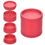 Weizenstroh-Grinder 55 mm, 4-teilig, biologisch abbaubar
