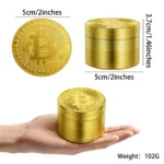 Bitcoin-Grinder 50 mm – Ansicht 2