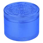 CNC-Aluminiumgrinder 63 mm, 4-teilig, Sonnenprägung – Ansicht 5