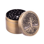 1 Piece Grinder Lebensbaum Bronze Großhandel – Detailansicht