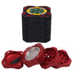 Großhandel 63 mm quadratischer Aluminium Mecha Grinder