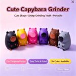 Kräutermühle Metall in Capybara-Optik Personalisierbar – Vorderseite