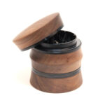 4-teilige Holz Kräutermühle