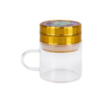 Großhandel 55 mm 4-teiliger Teetassen Aluminium Grinder