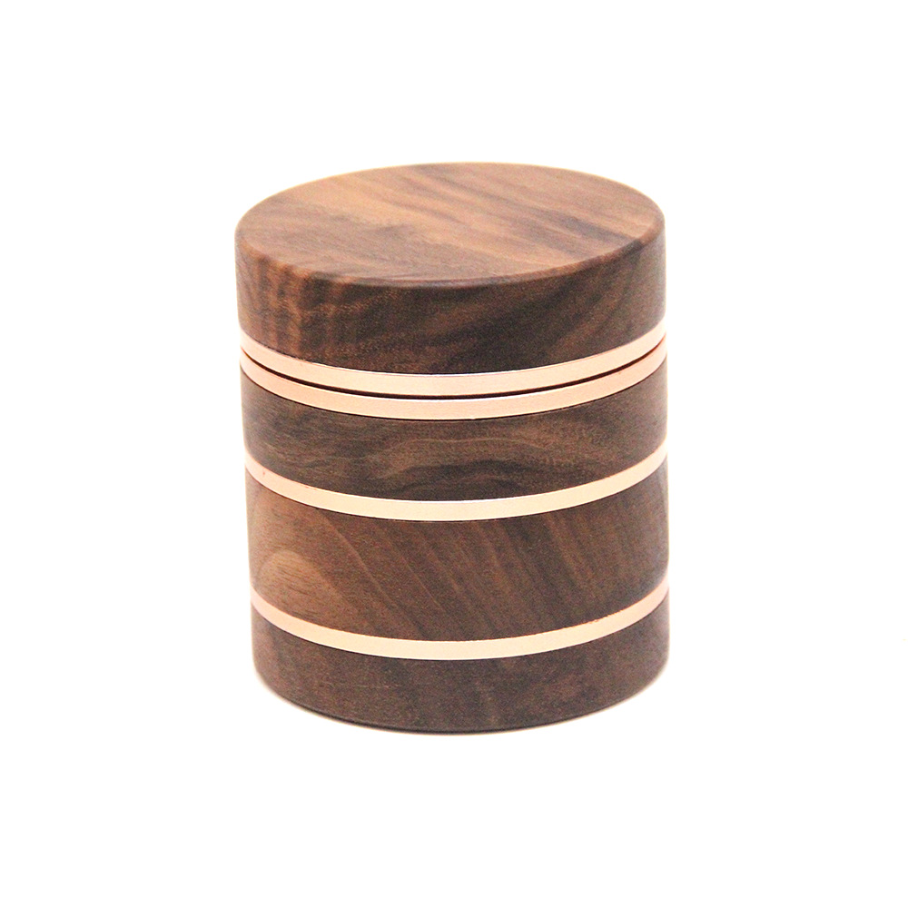 Großhandel Holz Grinder mit Sieb