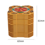 Aluminium Grinder eckig