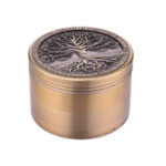 1 Piece Grinder Lebensbaum Bronze Großhandel – Rückseite