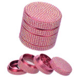 Miniature Grinder 42 mm Diamant Personalisierbar – Vorderseite