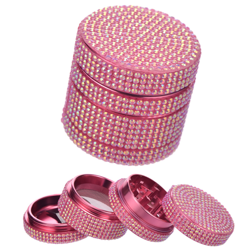 Miniature Grinder 42 mm Diamant Personalisierbar – Vorderseite
