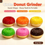 Grinder Metall in Donut-Optik Großhandel – Vorderseite