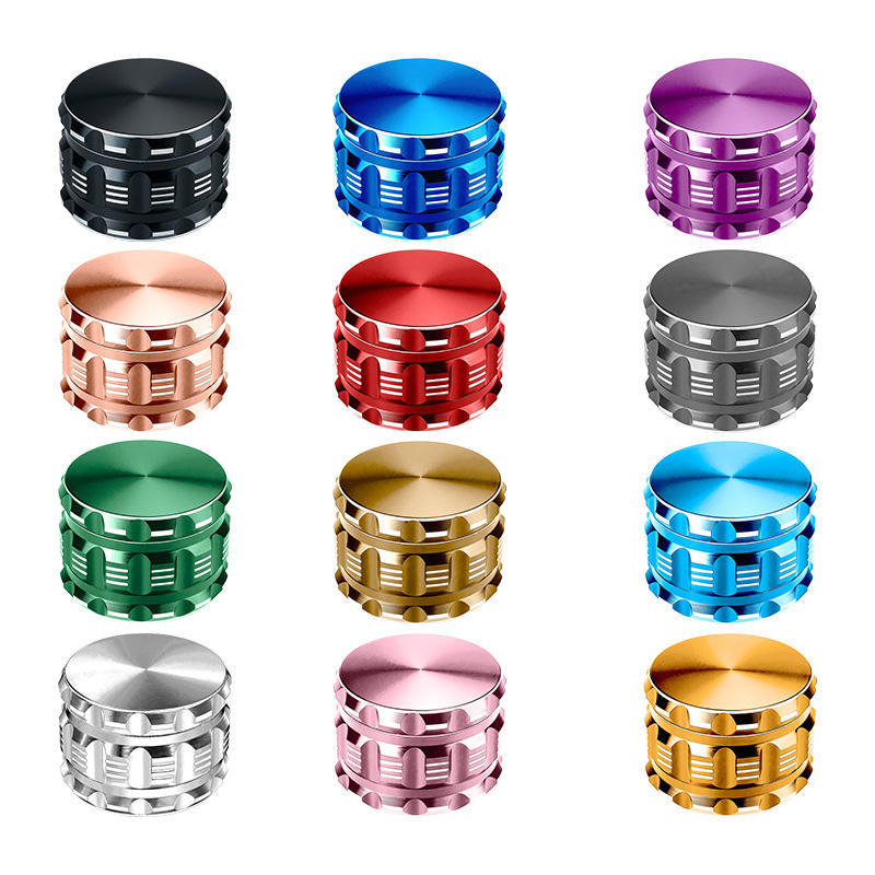 Alu Grinder 63 mm Lautsprecher-Optik Großhandel Alu Grinder 63 mm Lautsprecher-Optik Großhandel – Vorderseite