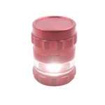 LED 4-teiliger Aluminium Grinder Personalisierbar – Bild 2