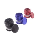 LED 4-teiliger Aluminium Grinder Personalisierbar – Bild 5