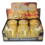 Großhandel 4-teilige Zink Kräutermühle