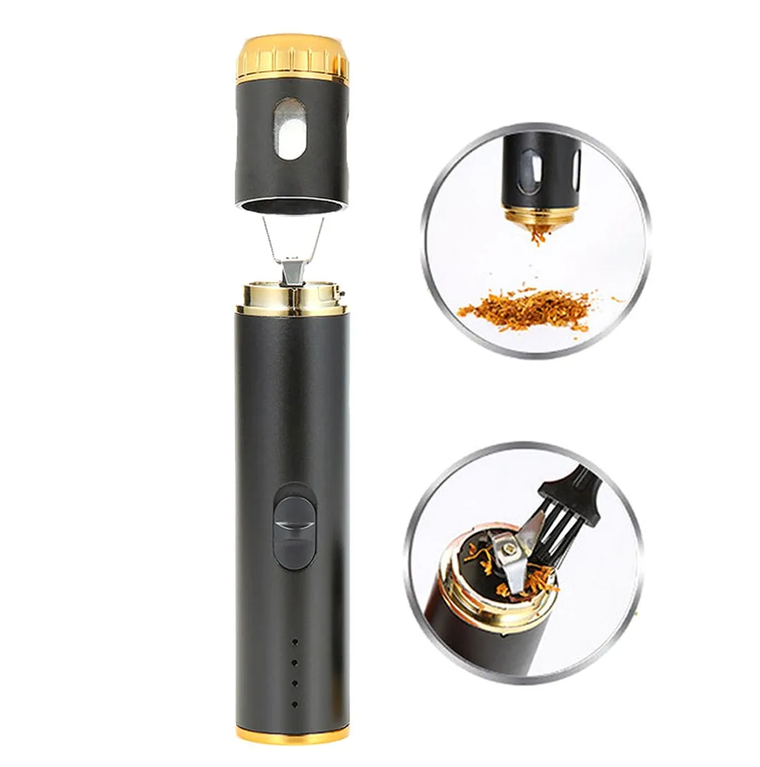 grd-usb28-1 USB Mini Grinder 28 mm elektrisch Personalisierbar – Bild 1