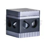 Großhandel quadratischer 55 mm Kräutermühle Aluminium